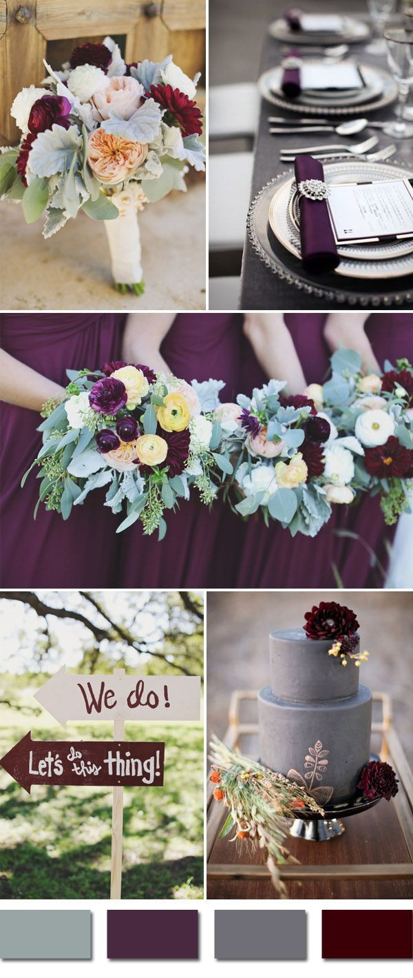Colors For A September Wedding
 Top 5 Fall Wedding Colors for September Brides