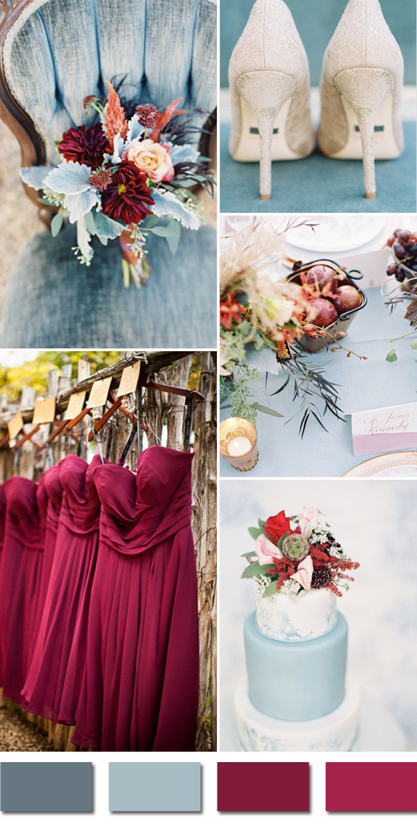 Colors For A September Wedding
 Top 5 Fall Wedding Colors For September Brides