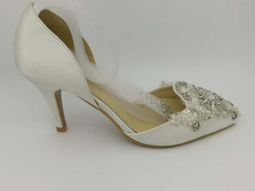 Comfortable Ivory Wedding Shoes
 Ivory Lace Wedding Shoes Bridal Shoes fortable Platform