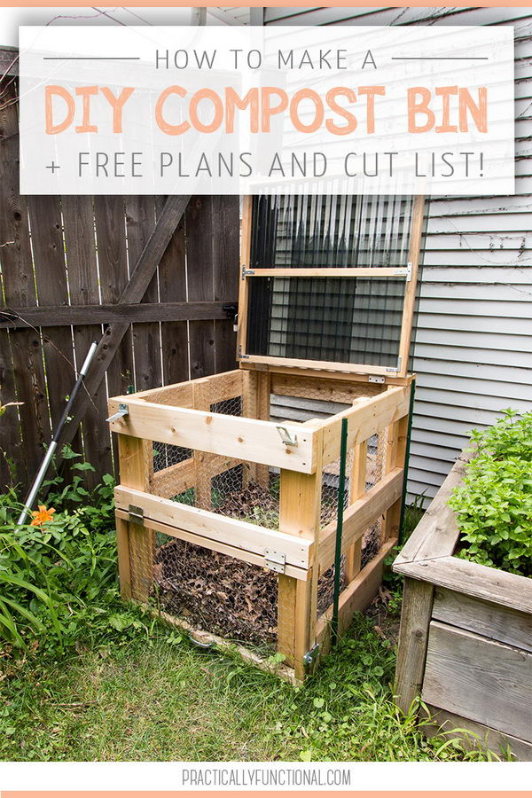 Compost Box DIY
 35 Creative Garden Hacks & Tips That Every Gardener
