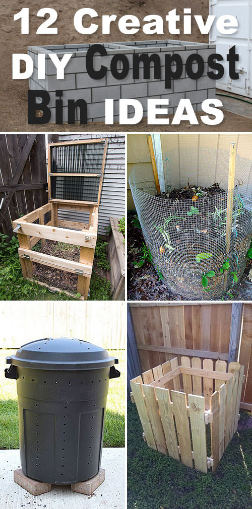 Compost Box DIY
 12 Creative DIY post Bin Ideas
