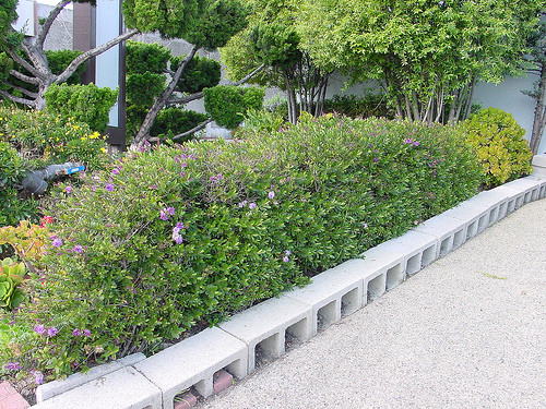 Concrete Landscape Edging Blocks
 Edging design ideas garden edging blocks