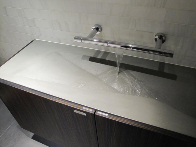 Contemporary Bathroom Sinks
 Concrete bathroom sink Modern Bathroom Sinks new