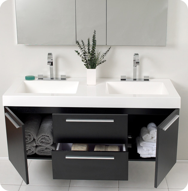 Contemporary Bathroom Sinks
 Floating Bathroom Vanities Contemporary new york by