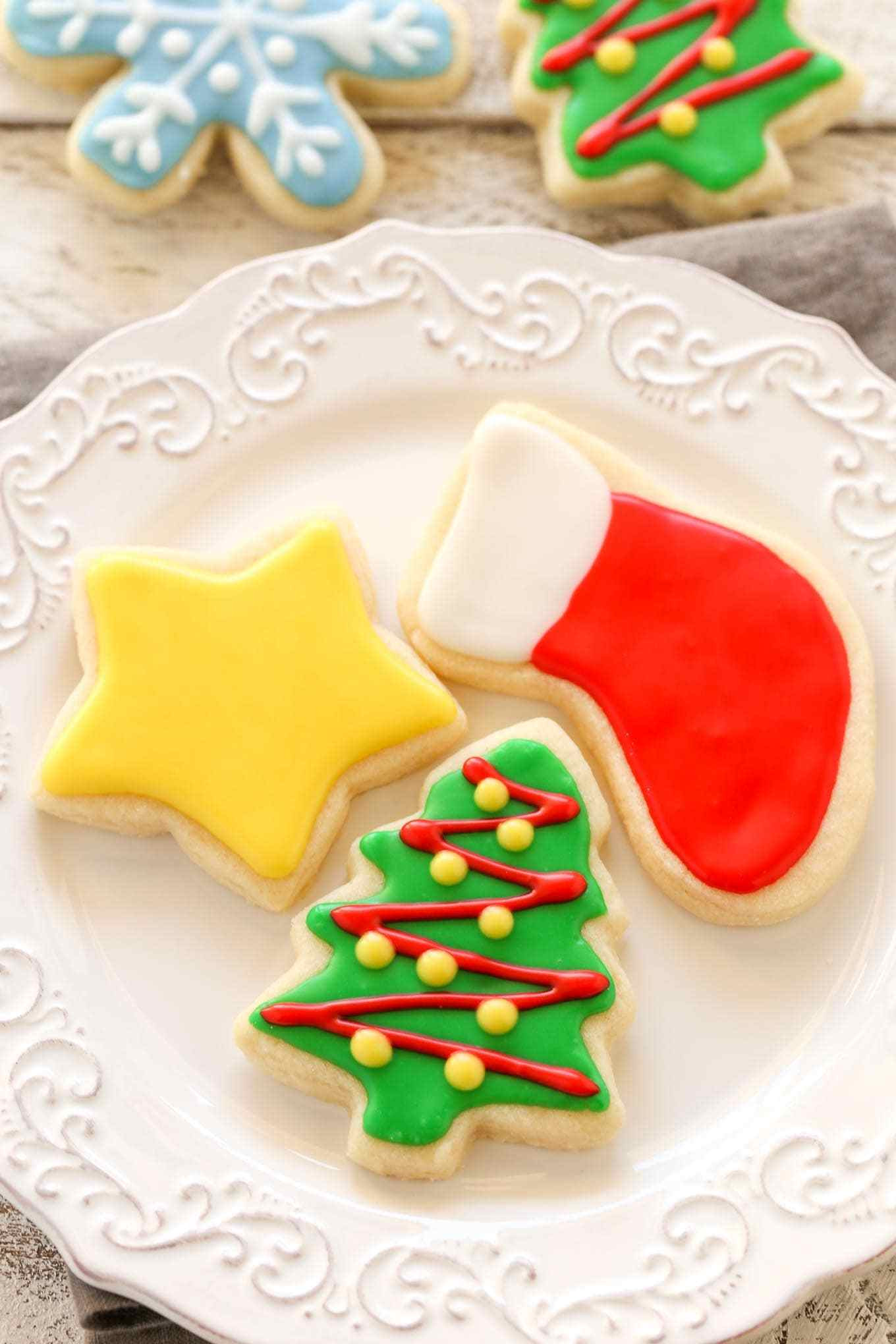 Cookie Decorating Icing Recipe
 Soft Christmas Cut Out Sugar Cookies Live Well Bake ten