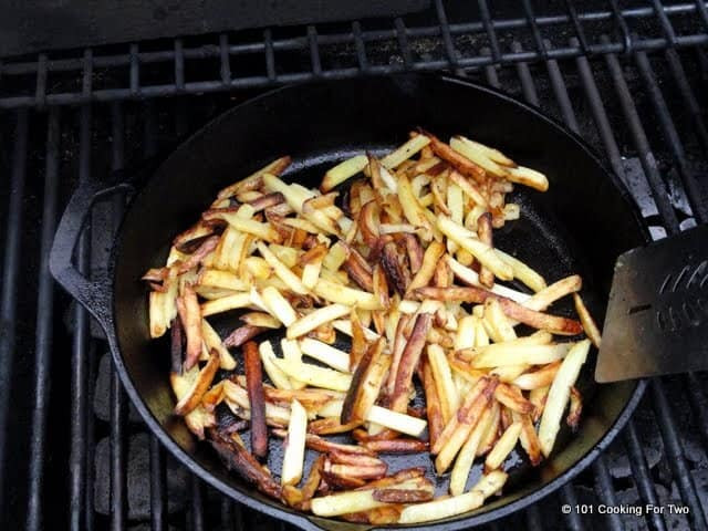 Cooking For Two
 Grilled French Fries