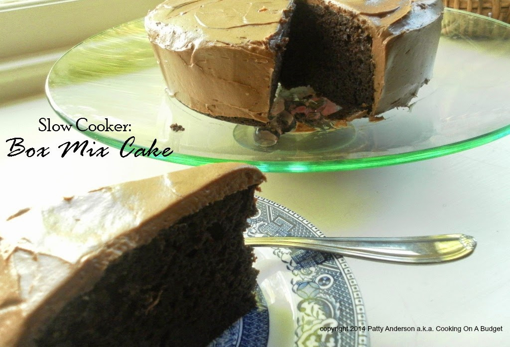 Cooking For Two On A Budget
 Cooking A Bud Slow Cooker Box Mix Cake