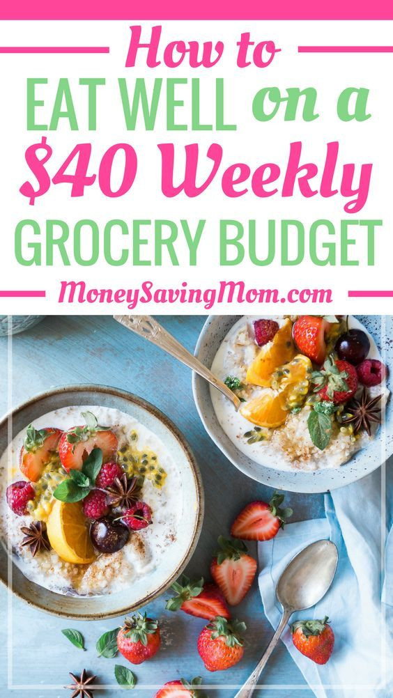 Cooking For Two On A Budget
 How to Eat Well on a $40 Weekly Grocery Bud Tips