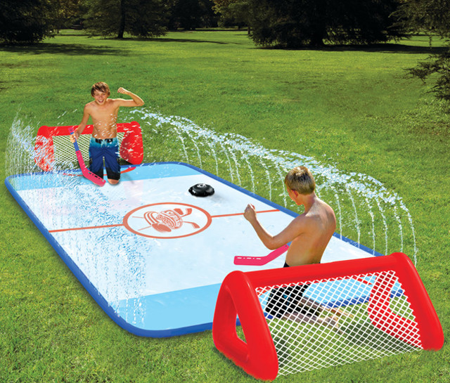 Cool Backyard Toys
 Backyard Sports Water Soaked Knee Hockey Rink