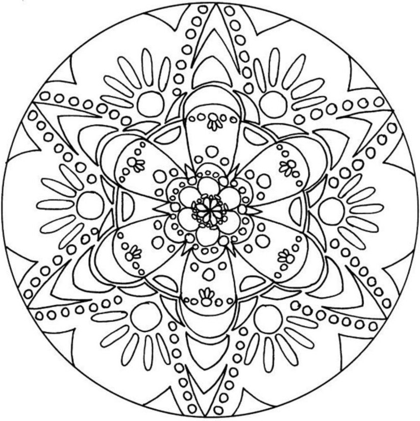 Cool Coloring Pages Printable
 Creatively Content Quick fun t idea plus kaleidoscope