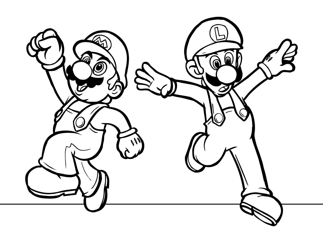 Cool Coloring Pages Printable
 Super Mario Coloring Pages Free Printable Coloring Pages