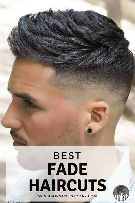 Cool Fade Haircuts For Guys
 Pin on Men s Hair