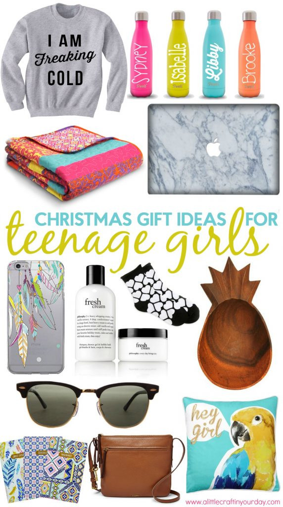 Cool Gift Ideas For Teen Girls
 Christmas Gift Ideas for Teen Girls A Little Craft In
