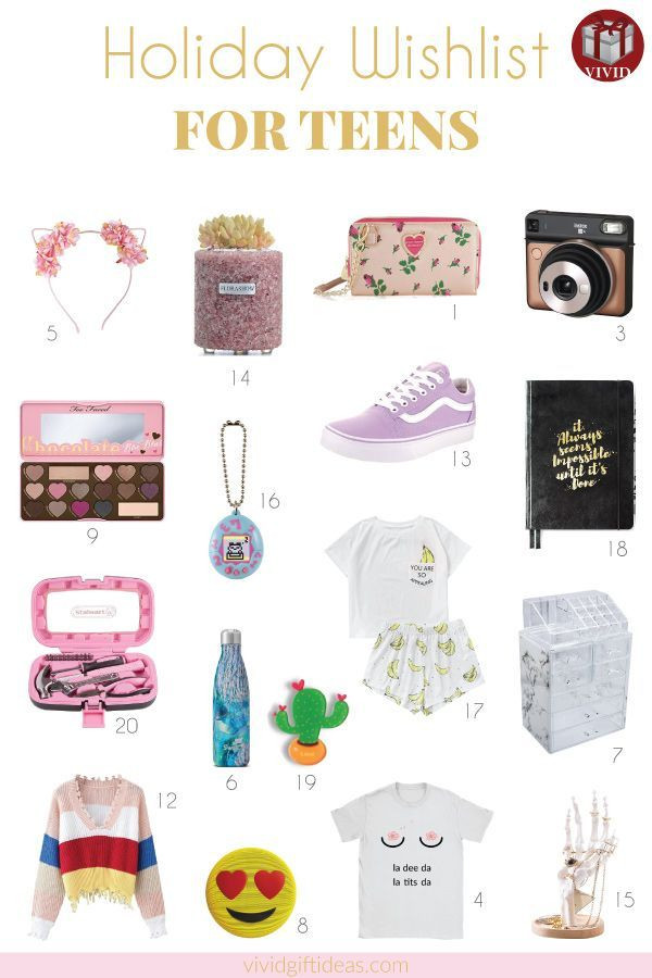 Cool Gift Ideas For Teen Girls
 Pin on Gifts for Teenagers