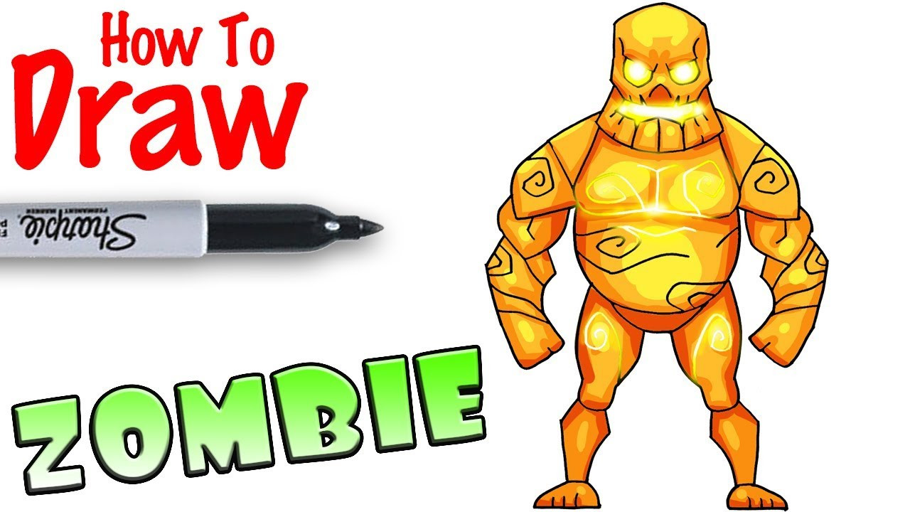 Cool Kids Art
 How to Draw the Big Zombie