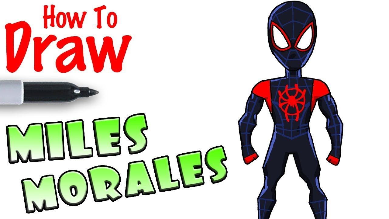 Cool Kids Art
 How to Draw Miles Morales
