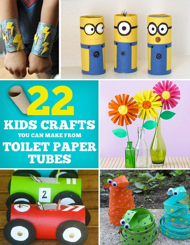 Cool Kids Crafts
 22 Cool Kids Crafts You Can Make From Toilet Paper Tubes