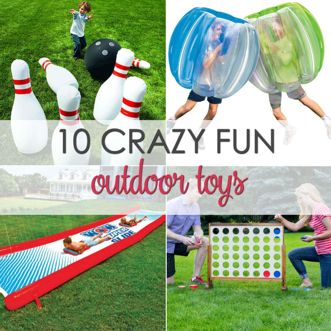 Cool Outdoor Toys For Kids
 10 Crazy Fun Outdoor Summer Toys for All Ages