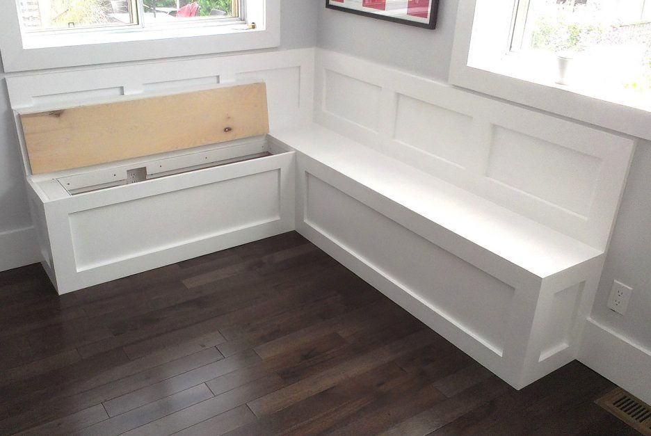 Corner Kitchen Bench With Storage
 Awesome Kitchen Bench With Storage I bet the husband could