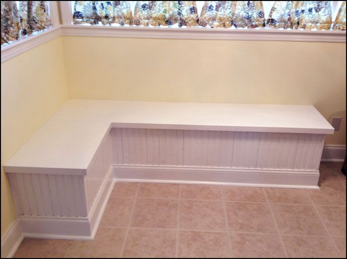 Corner Kitchen Bench With Storage
 make your own bench seat and save space in your kitchen