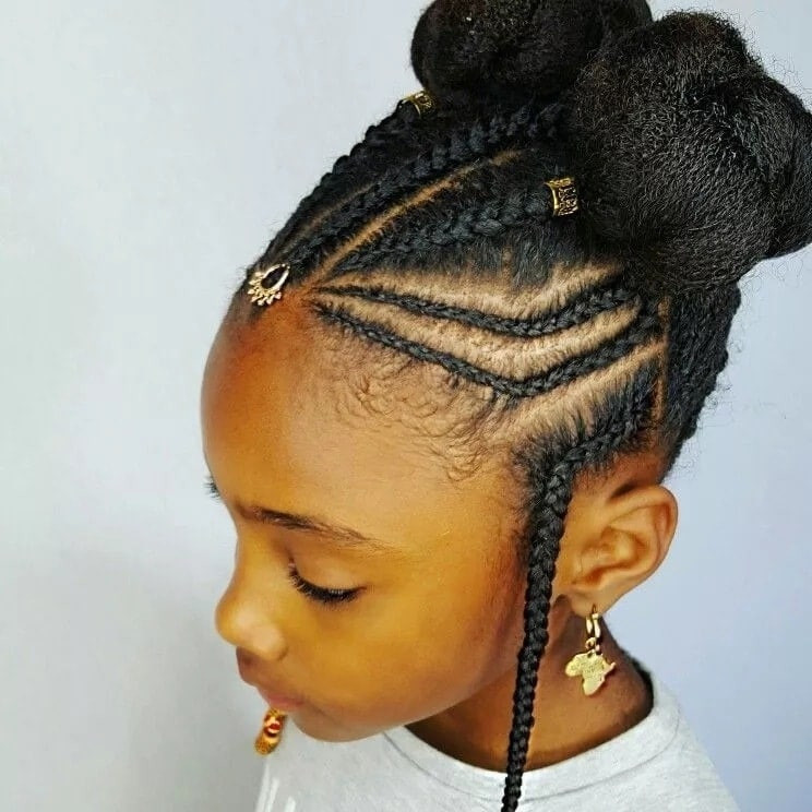 Cornrow Hairstyle For Natural Hair
 Simple cornrow braid hairstyles for natural hair Tuko