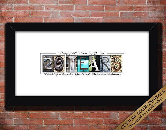 Corporate Anniversary Gift Ideas For Employees
 20 Year Work Anniversary Gift 5 Year Work Anniversary