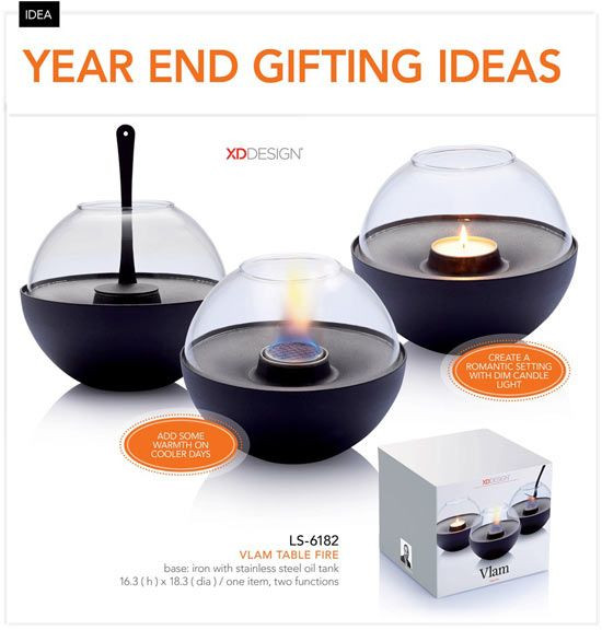 Corporate Holiday Gift Ideas For Clients
 Corporate Christmas Gift Ideas Vlam Table Fire