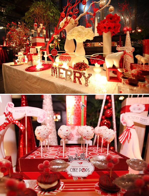 Corporate Holiday Party Ideas Nyc
 Mod & Merry Peppermint Twist Part 2 Starbucks Event NYC