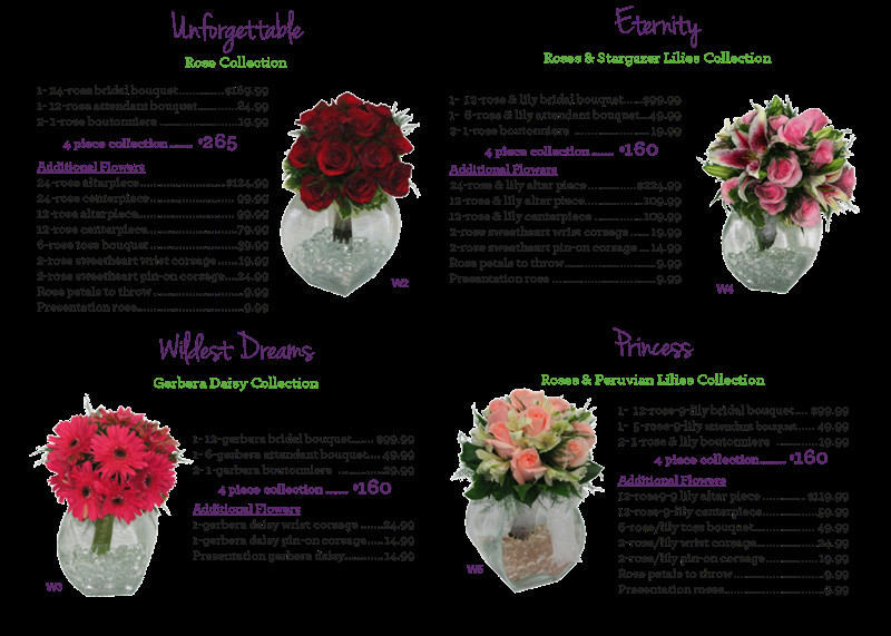 Cost Of Flowers For Wedding
 Bridal Package Price List Gifts & Flowers