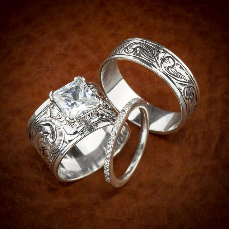 Country Wedding Ring Sets
 Western wedding ring set lOVE LOVE LOVE