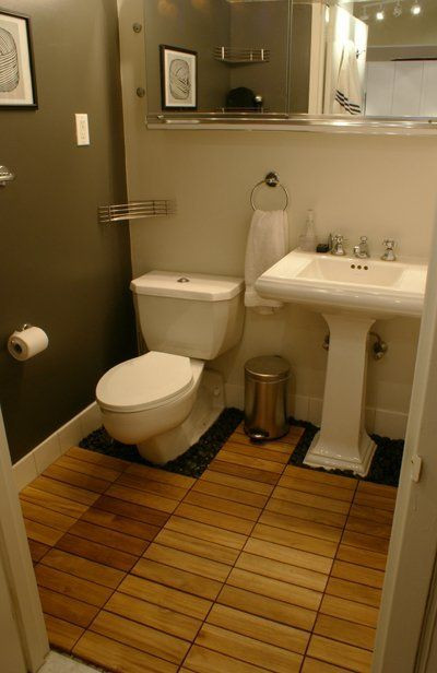 Cover Bathroom Tile Floor
 Small Cool 2009 Emile’s Customized Rental