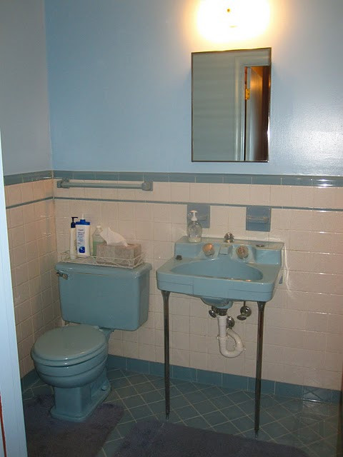 Cover Bathroom Tile Floor
 refresheddesigns green idea save old bathroom tile