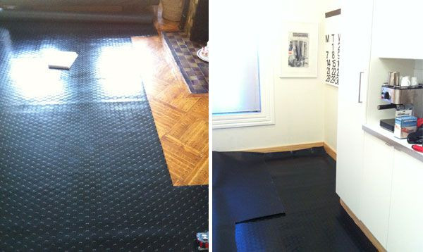 Cover Bathroom Tile Floor
 Rubber mat as floor cover up My bathroom floor is