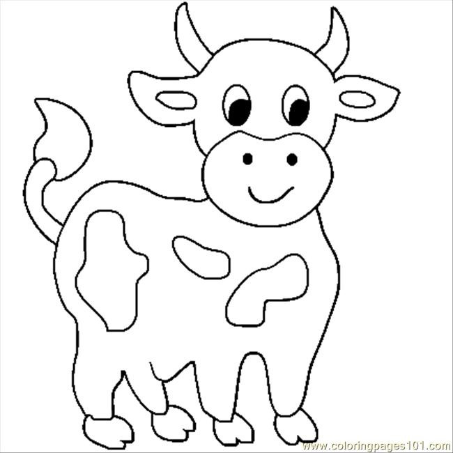 Cow Printable Coloring Pages
 Coloring Pages Cow66 Animals Cow free printable