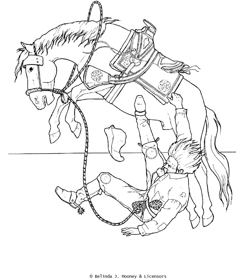 Cowboys Coloring Pages
 1000 images about iColor "The Old West" on Pinterest