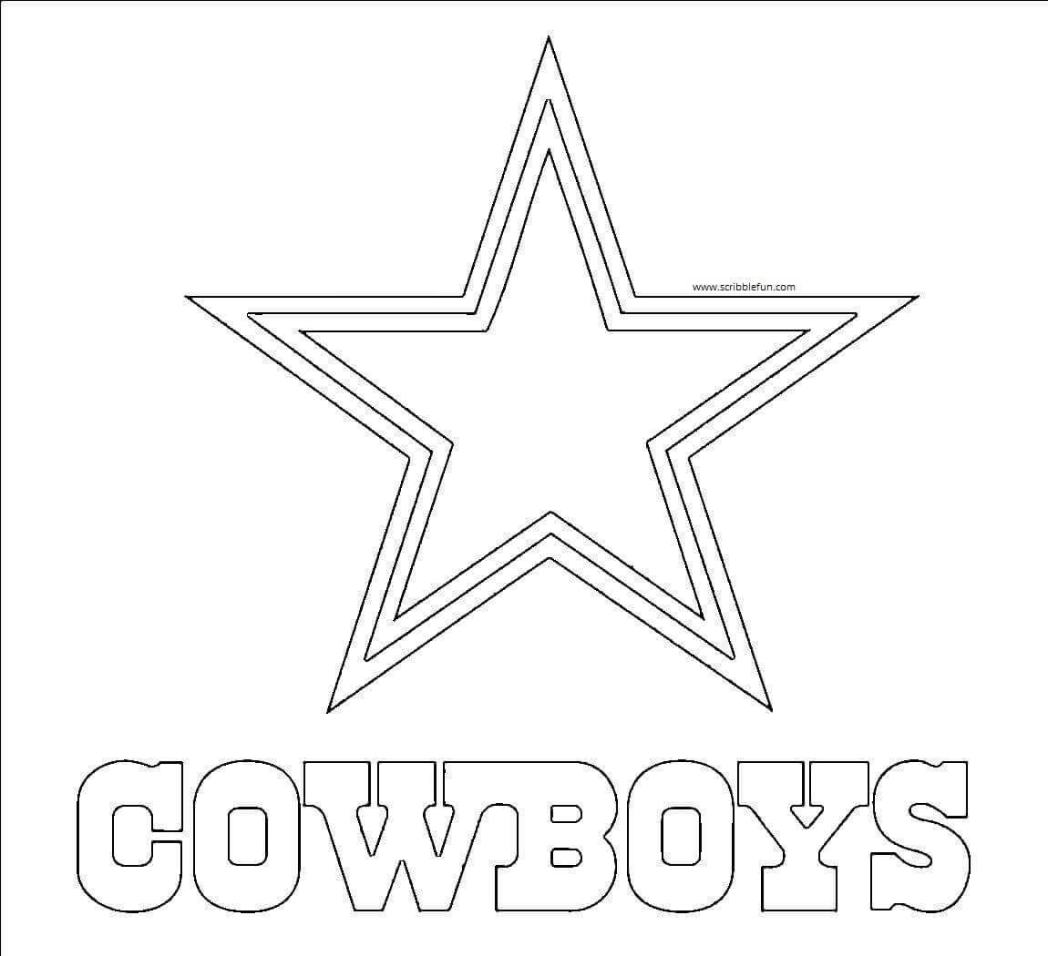Cowboys Football Coloring Pages
 30 Free NFL Coloring Pages Printable