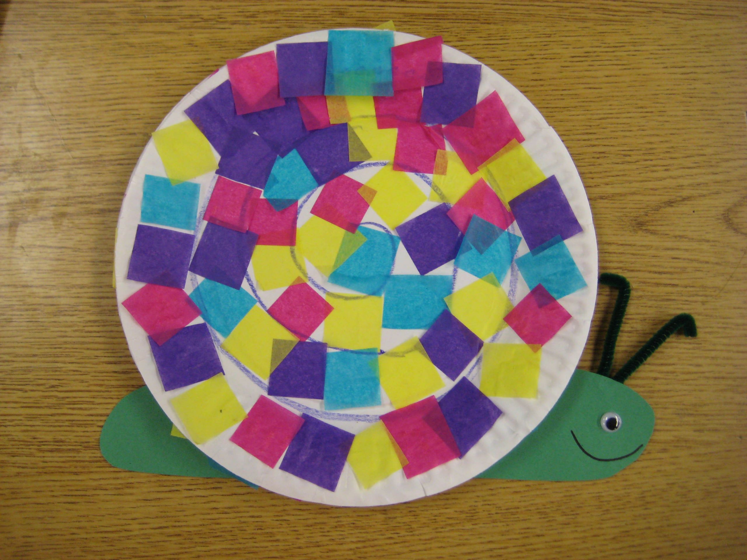 Craft Activities For Preschoolers
 Spring Snail Craft