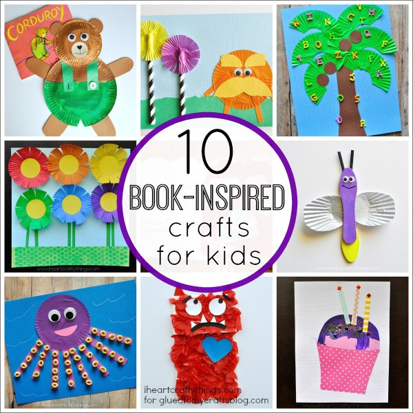 Craft Books For Kids
 Book Inspired Kid Crafts Roundup I Heart Crafty Things