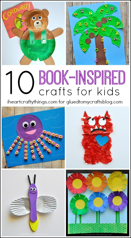Craft Books For Kids
 Book Inspired Kid Crafts Roundup I Heart Crafty Things