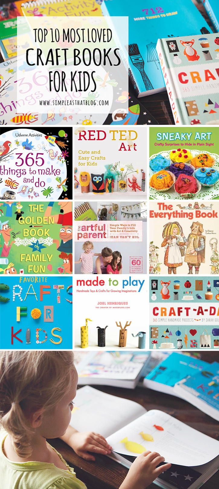 Craft Books For Kids
 Top 10 Most Loved Craft Books for Kids