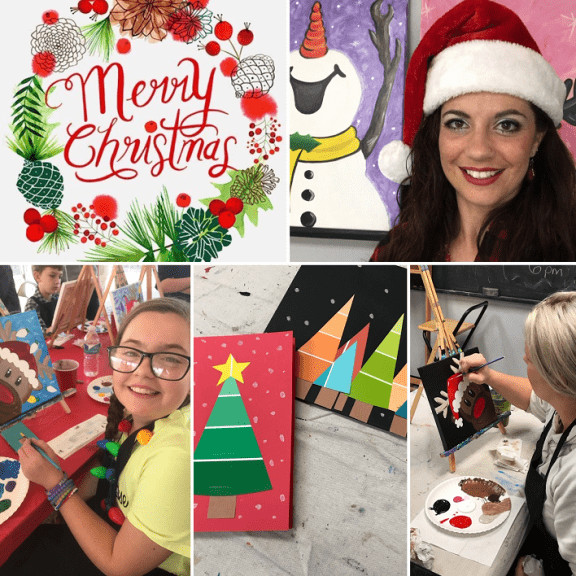 Craft Classes For Adults
 Christmas Crafts Art Class Age 5 to Adults