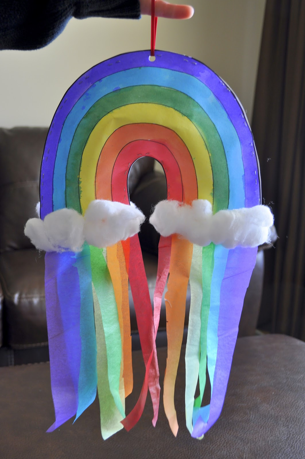 Craft For Preschoolers
 Double sided Rainbow Windsock Craft She s Crafty