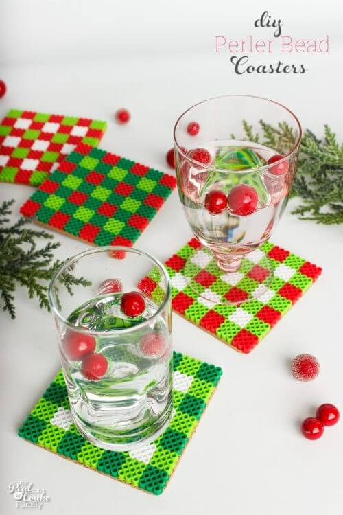 Craft Ideas For Christmas Presents
 DIY Coasters A Cute Christmas Craft or Gift Idea