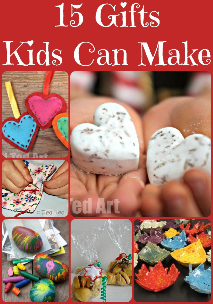 Craft Ideas For Christmas Presents
 Christmas Gift Ideas for Kids To Make Red Ted Art s Blog