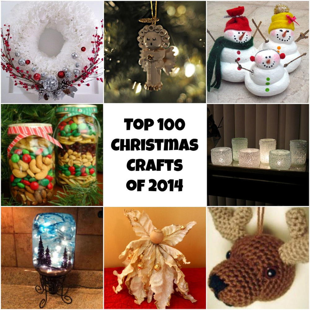 Craft Ideas For Christmas Presents
 Top 100 DIY Christmas Crafts of 2014 Homemade Christmas