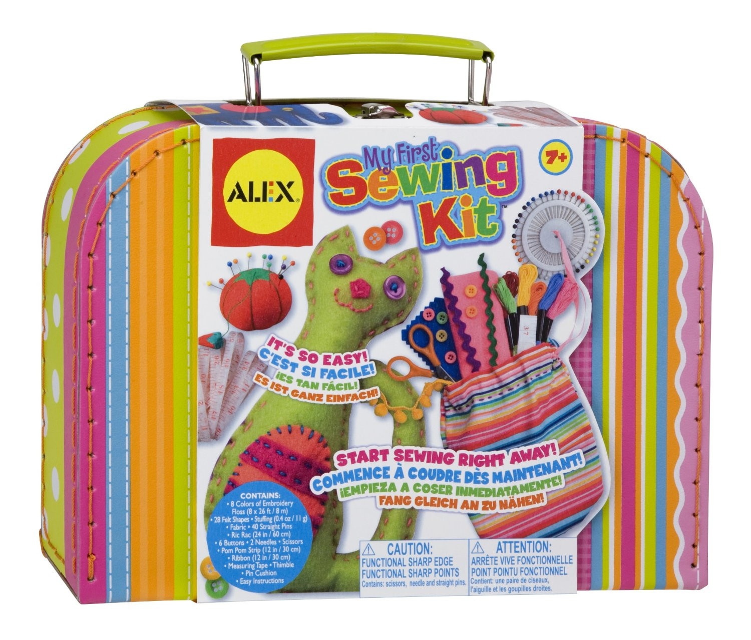 Craft Kits For Kids
 ALEX Toys – Craft My First Sewing Kit ly $13 20
