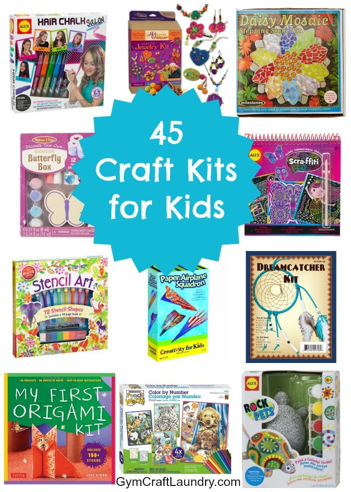 Craft Kits For Kids
 45 Fun Craft Kits for Kids Gym Craft Laundry
