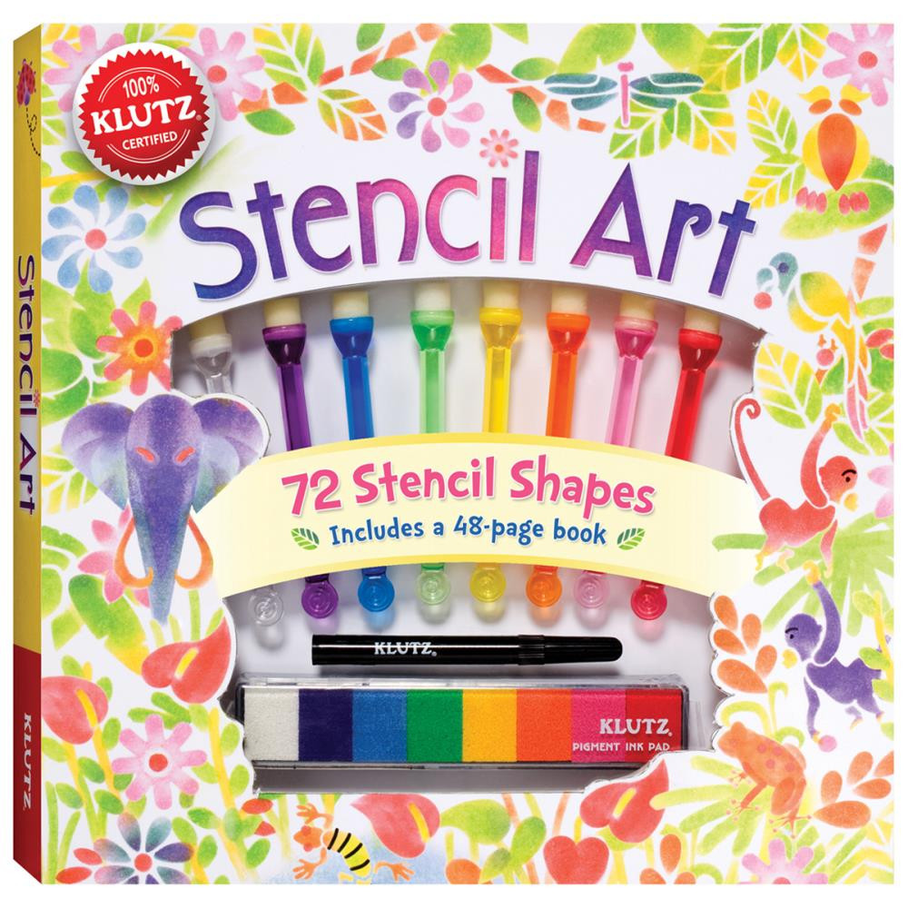 Craft Kits For Kids
 Stencil Art Kit for Kids Easy & Fun Klutz Craft Kits
