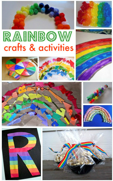 Craft Projects For Toddlers
 Rainbow Crafts For Kids No Time For Flash Cards