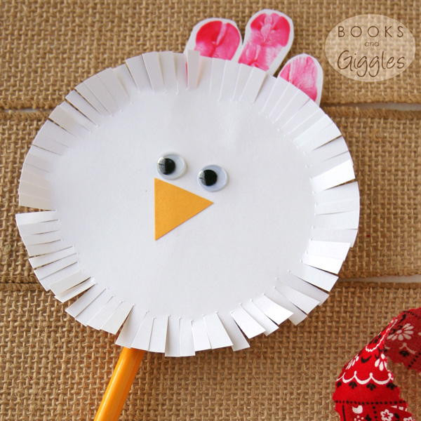 Craft Projects For Toddlers
 Spinning Chicken Craft for Toddlers & Preschoolers